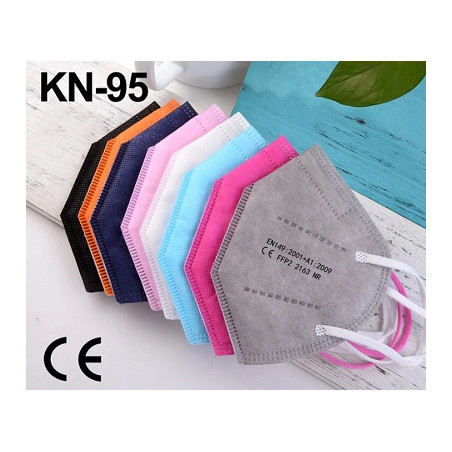 Mascherina FFP2 x bambini colorate 10pz Certificate CE