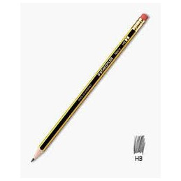 Matita con gomma Staedtler Noris 122-HB