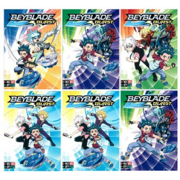 Maxi quaderno BeyBlade 40ff / 80pg - rigo Q