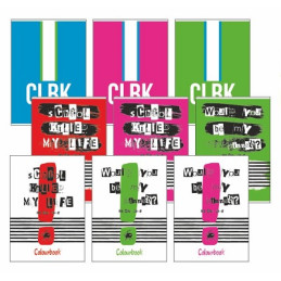 Maxi quaderno Colourbook CLBK 1 rigo