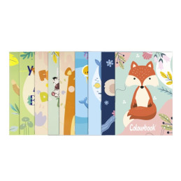 Maxi quaderno Colourbook plus 100gr rig. Q  Young and Brave