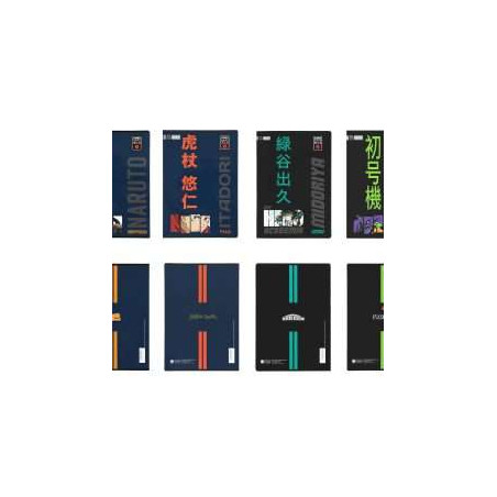 Maxi quaderno comix anime Manga rigatura 10mm