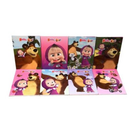 Maxi quaderno Masha e Orso 40fg / 80pg - rigo A