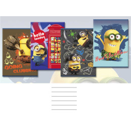 Maxi quaderno Minions rig.1R