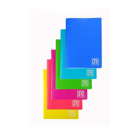 Maxi quaderno One Color PPL Neon 20fg / 40pg copertina - rigo 5mm