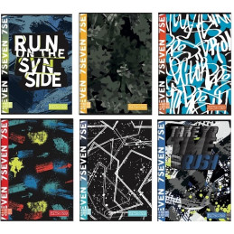 Maxi quaderno Seven Boy- rigatura Quadretti 4 e 5 elementare (€2,50)