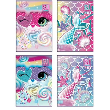 Maxi quaderno Seven SJ GANG ANIMALI GIRL rigatura A (€2,90)