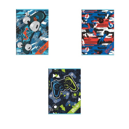 Maxi quaderno Seven SJ GANG ever BOY rigatura 10mm 1 e 2 elementare (€2,50)