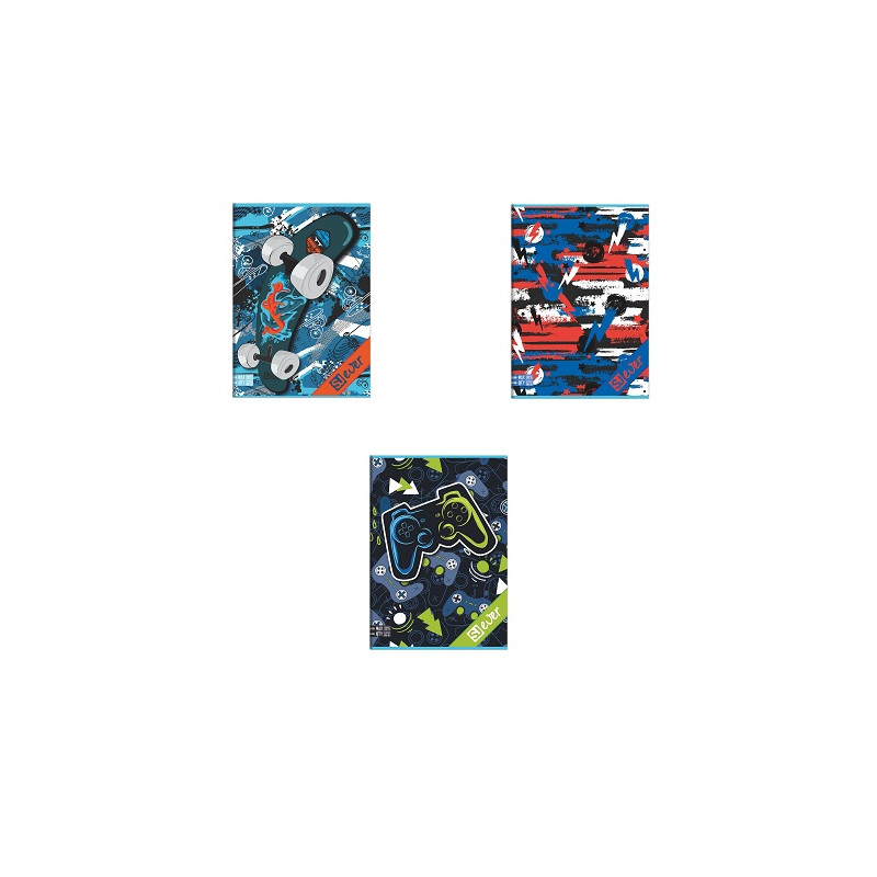 Maxi quaderno Seven SJ GANG ever BOY rigatura A 1 e 2 elementare (€2,50)