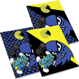 Maxi quaderno SHOUT GAMERBOY rig.A