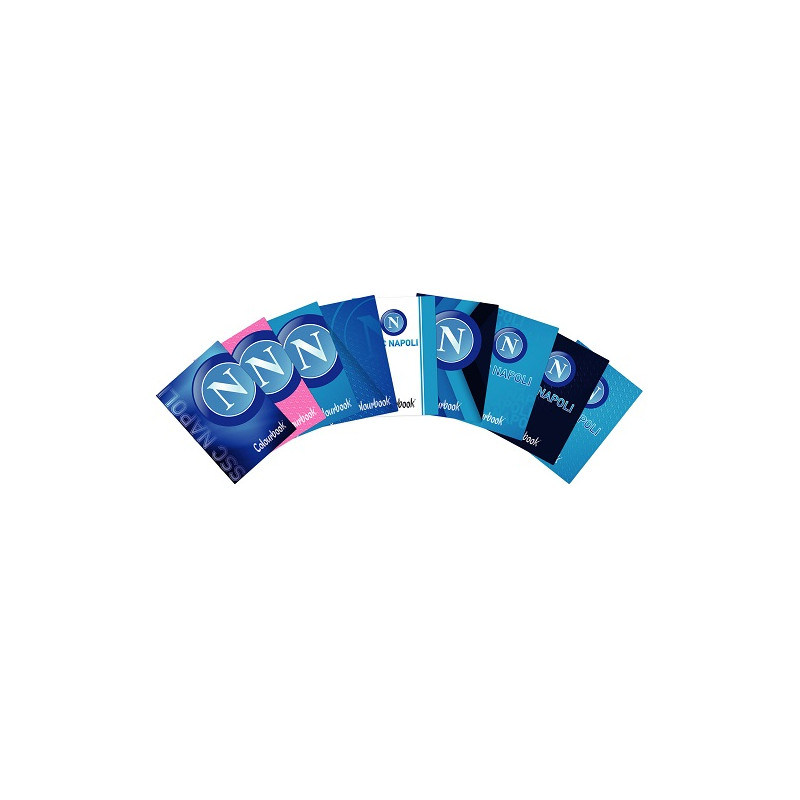 Maxi quaderno SSC Napoli Colourbook rig.C €2,00)