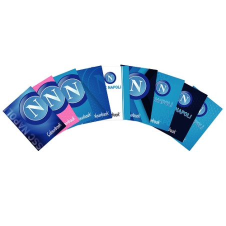 Maxi quaderno SSC Napoli Colourbook rig.C €2,00)