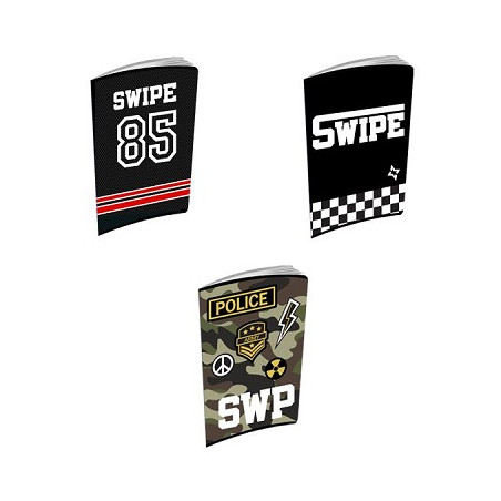 Maxi quaderno SWIPE Fashion boy 120pg / 60fg - rigo Q