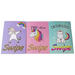 Maxi quaderno SWIPE Unicorno 60fg / 120pg - rigo 1 rigo