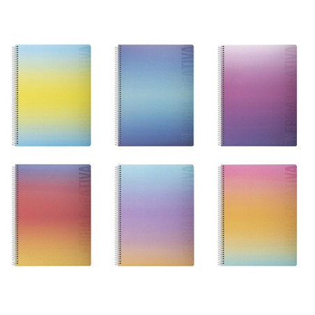 Maxi spiralato A4 5mm 60ff  Scatto sfumature Energia creativa