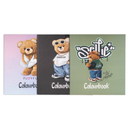 Maxi Spiralato A4 Colourbook Funny and Bears 80fg 70gr 1 rigo copertina PPL (list. €5,20)