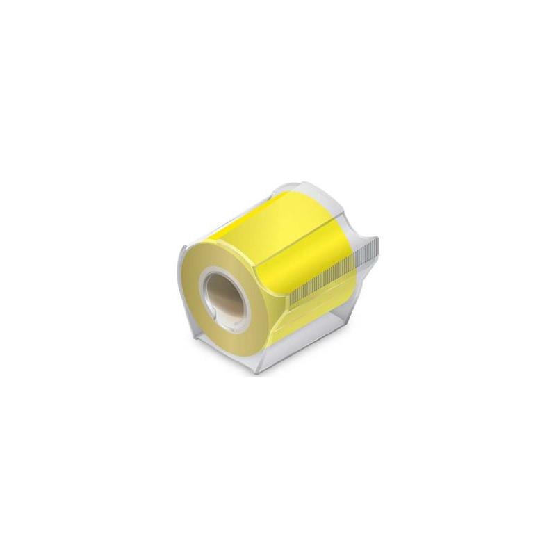 Memo roller neon giallo 50mmx10mt con dispenser