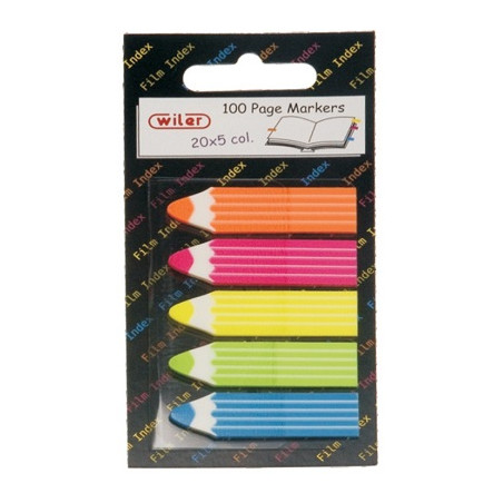 Memo Stick Segnapagina 5 colori matita
