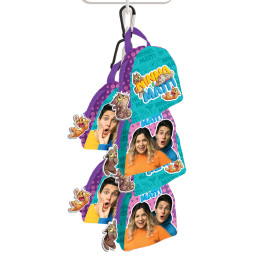 Mini zainetto con moschettone Ninna e Matti