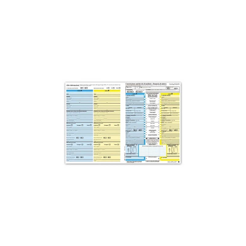Modulo CAI denuncia di sinistri
