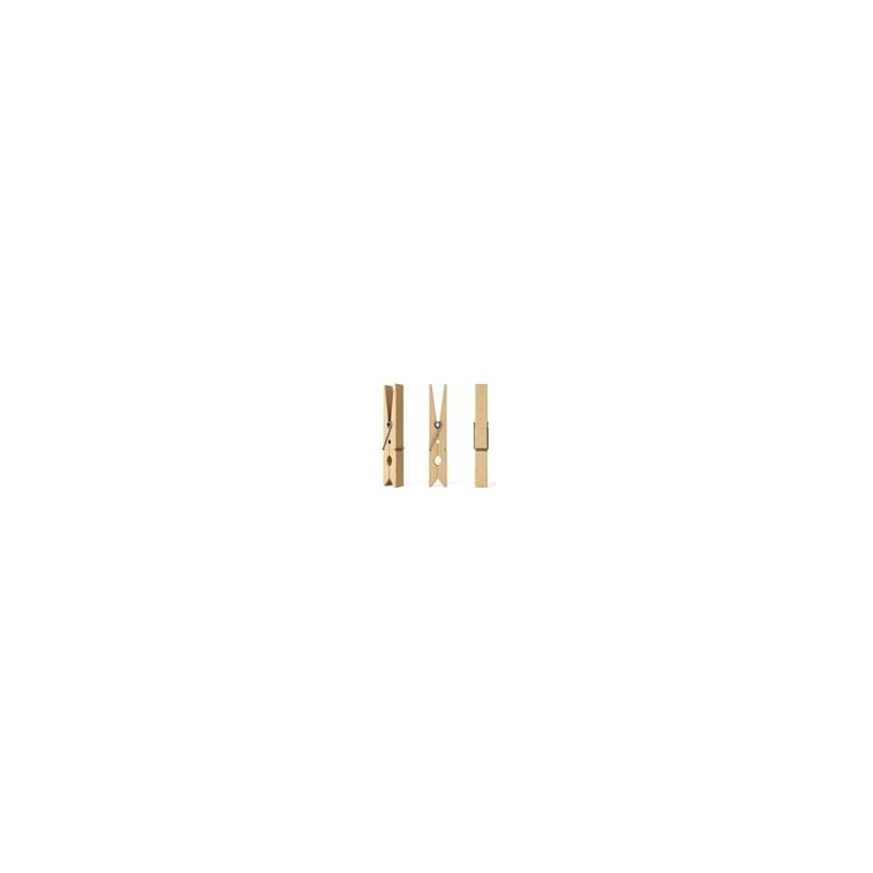 Mollette in legno 7mm x47mm 50pz