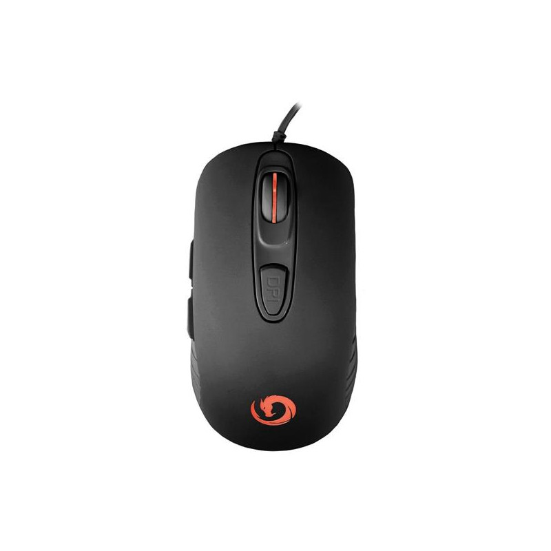 MOUSE NUWO GAMING LOKI BLACK 2400DPI REG. 6 TASTI ILL. RAINBOW