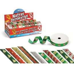 Nastrino decorativi metallic 10mt