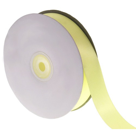 Nastrino in raso 25mmx50mt giallo