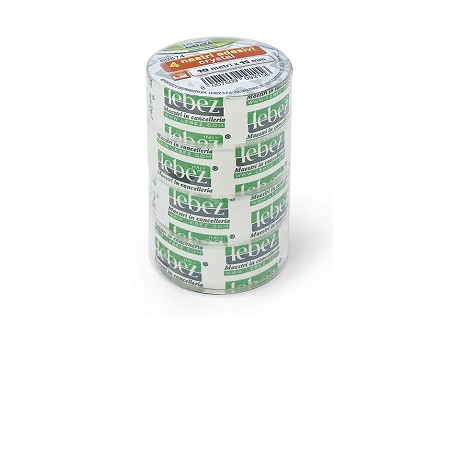 Nastro adesivo 15mmx10mt 4pz