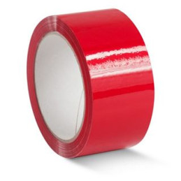 Nastro adesivo 50x66 da imballaggio rosso