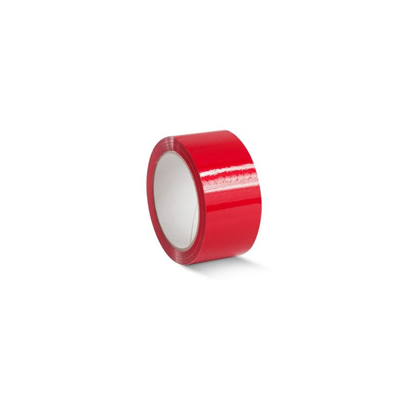Nastro adesivo 50x66 da imballaggio rosso
