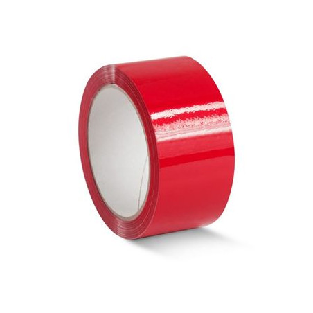 Nastro adesivo 50x66 da imballaggio rosso