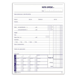 Nota spese a blocco