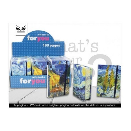 Notes taccuino 9x14 van Gog