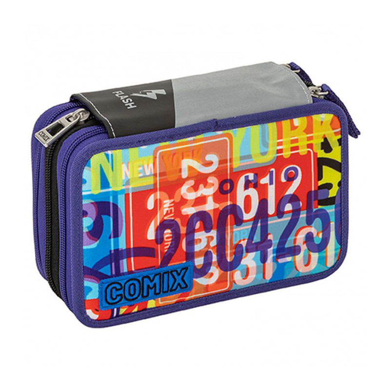OFFERTA Astuccio 3 zip Comix Flash MAD PLATE 838,00)