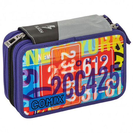OFFERTA Astuccio 3 zip Comix Flash MAD PLATE 838,00)