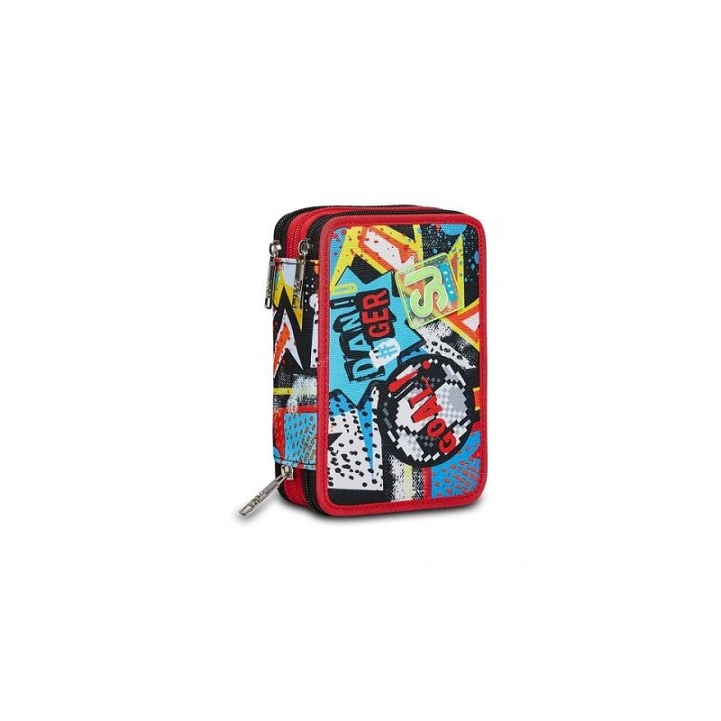 OFFERTA Astuccio 3 zip Seven SJ GANG boy firegoal (32,90)