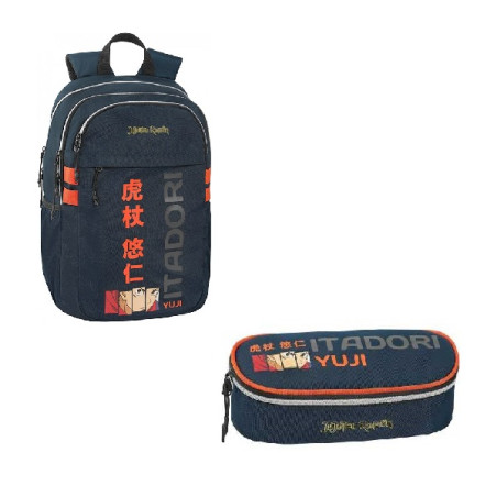 OFFERTA it Zaino + astuccio tombolino Anime Jujutsu
