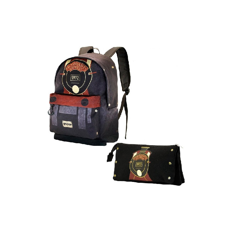 OFFERTA Kit Zaino + astuccio tombolino Harry Potter express