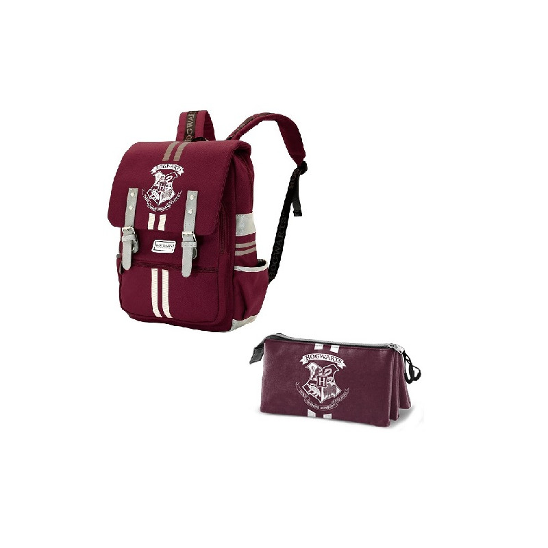 OFFERTA kit Zaino + astuccio tombolino Harry potter Hogwarts