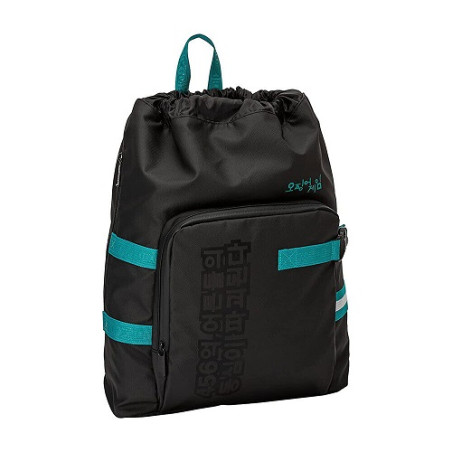 OFFERTA Sacca Comix Urban Squid Game Green - Panini nera city backpack