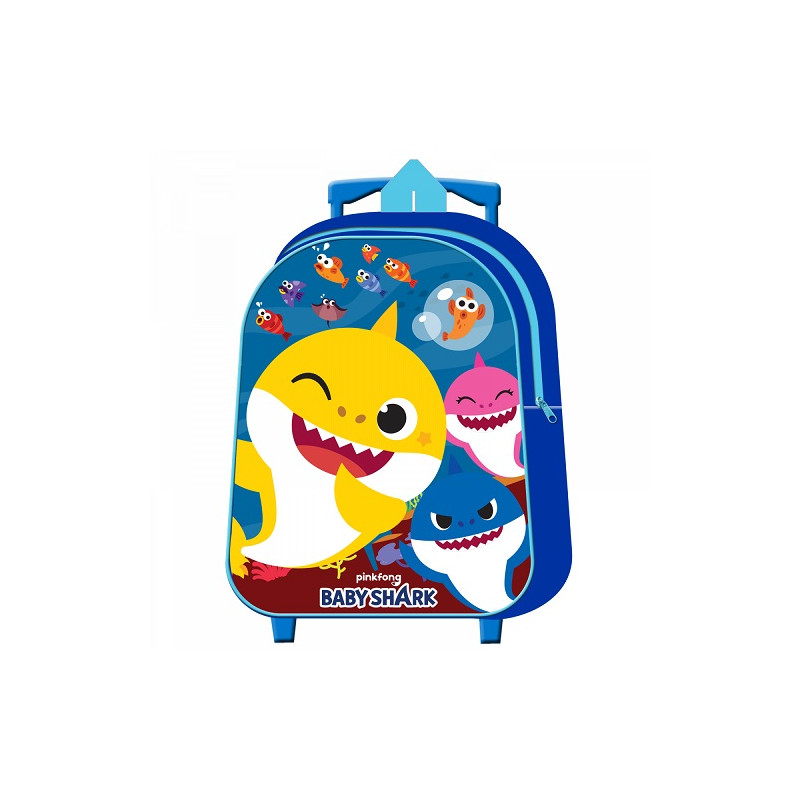 OFFERTA Trolley zaino asilo Baby Shark