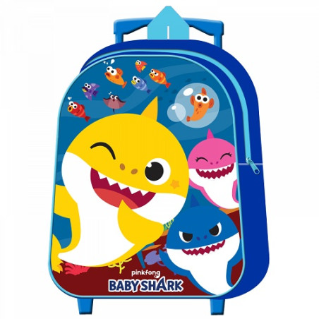 OFFERTA Trolley zaino asilo Baby Shark