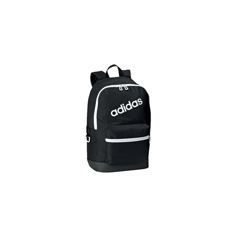 OFFERTA Zaino Adidas in tessuto nero zip bianca
