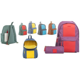 OFFERTA Zaino Brick ruggine/ciano