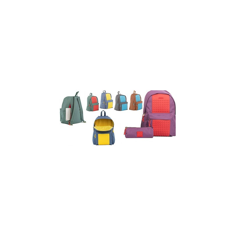OFFERTA Zaino Brick ruggine/ciano