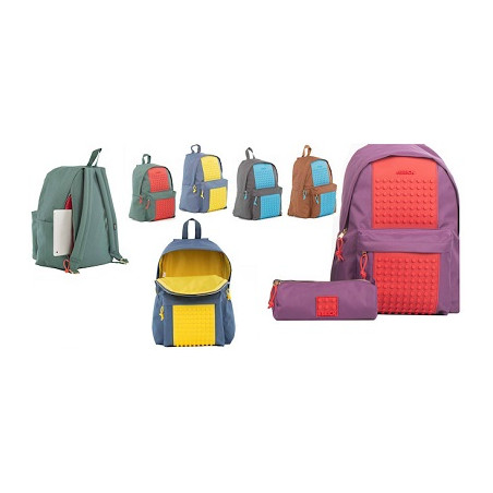 OFFERTA Zaino Brick ruggine/ciano