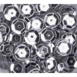 Paillettes  metallizzate argento