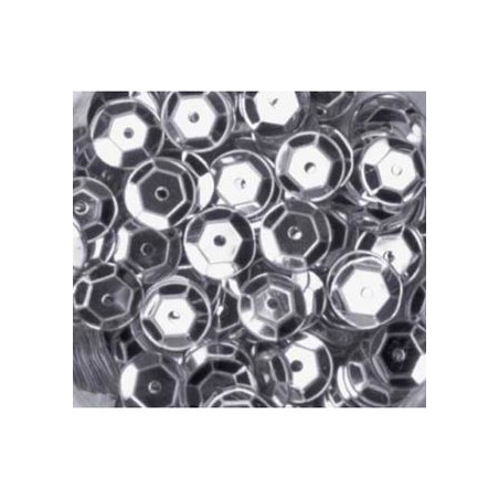 Paillettes  metallizzate argento