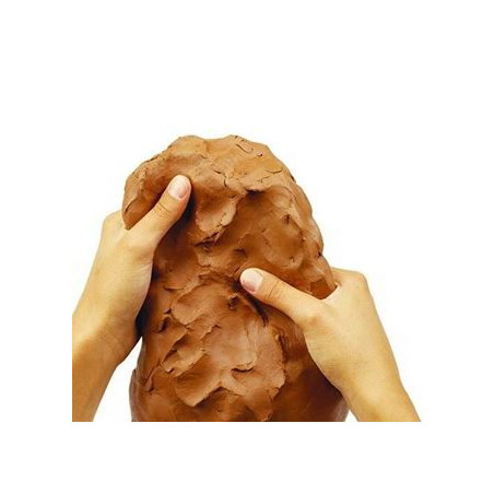 Pasta per modellare tipo Das terracotta panetto da 1kg